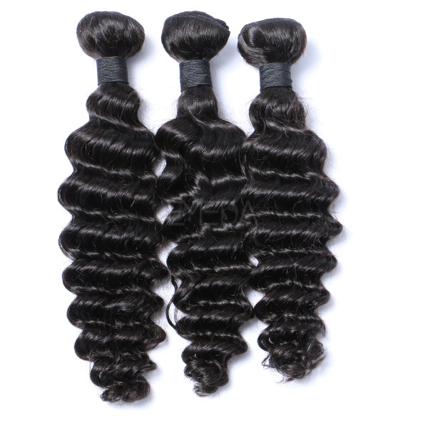 8A grade brazilian deep curl hair weaving LJ224